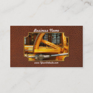 Carte De Visite Steampunk - Moteur - Vous êtes si volant d'inertie