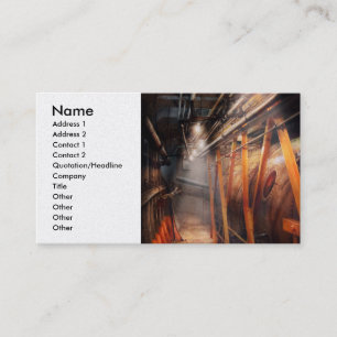 Carte De Visite Steampunk - Plomberie - Hall
