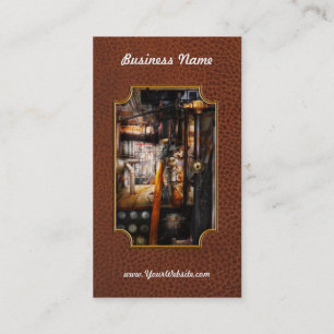 Carte De Visite Steampunk - Plomberie - Tuyaux
