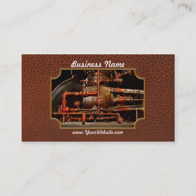 Carte De Visite Steampunk - Rêves creux (Devant)