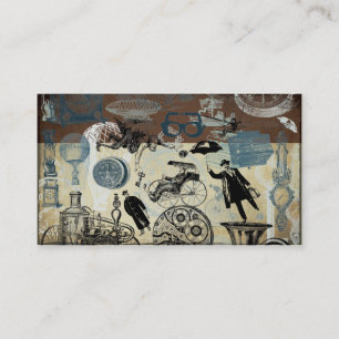 Carte De Visite Steampunk victorien