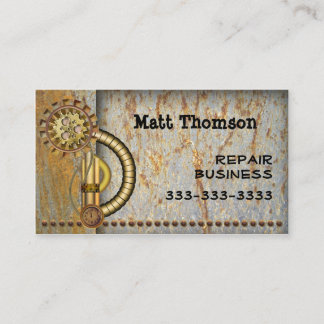 Carte de visite Steampunk Vintage
