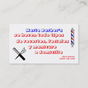 Carte De Visite stock-vector-barber-shop-pole-32983312, barber,…