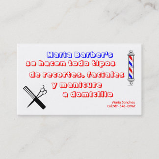 Carte De Visite stock-vector-barber-shop-pole-32983312, barber,…