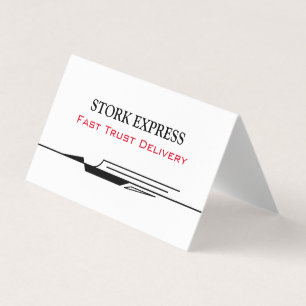 Carte de visite Stork Speed Liner