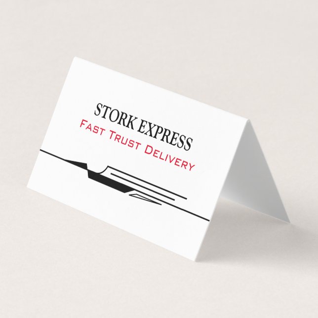 Carte de visite Stork Speed Liner (Devant)