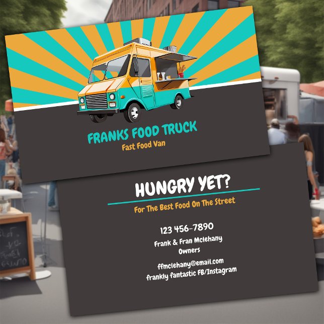 Carte De Visite Street Food Truck (Créateur téléchargé)
