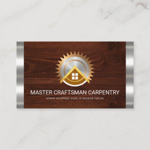 Carte De Visite Stripes d'argent Accueil Vie électrique