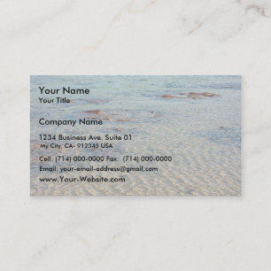 Carte De Visite Stromatolites à la baie de requin