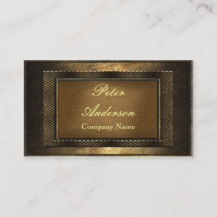 Carte De Visite Structure en bronze