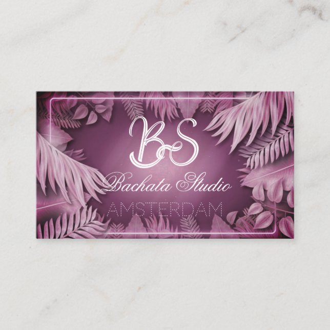 Carte De Visite Studio de Bachata (Devant)