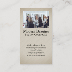 Carte De Visite Studio de coiffure et de maquillage