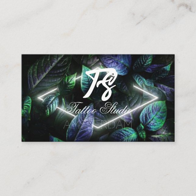 Carte De Visite Studio De Tattoo (Devant)