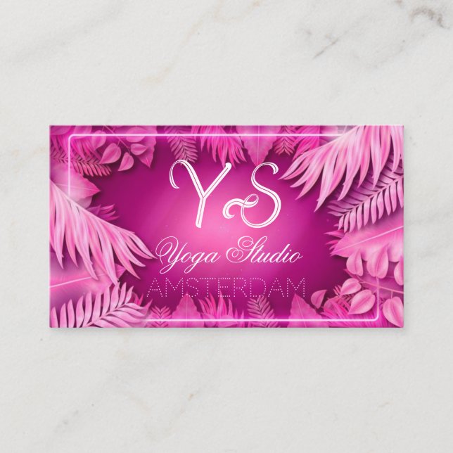 Carte De Visite Studio de yoga (Devant)