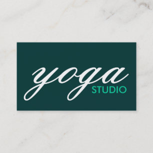 Carte De Visite studio de yoga