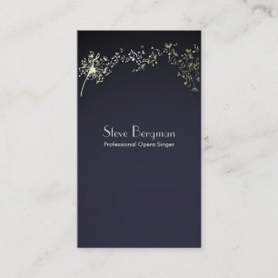 Carte De Visite Studio professionnel d'école de professeur d'opéra