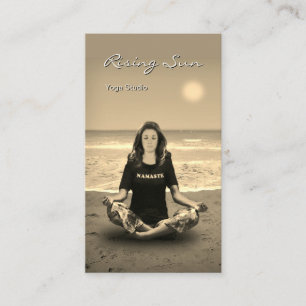 Carte De Visite Studio Yoga