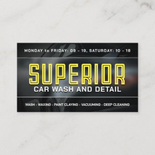 Carte De Visite Style automobile gras