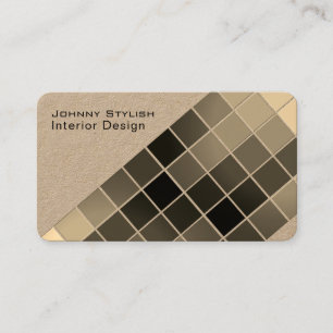 Carte De Visite Style coloré de modèle graphique moderne de moti