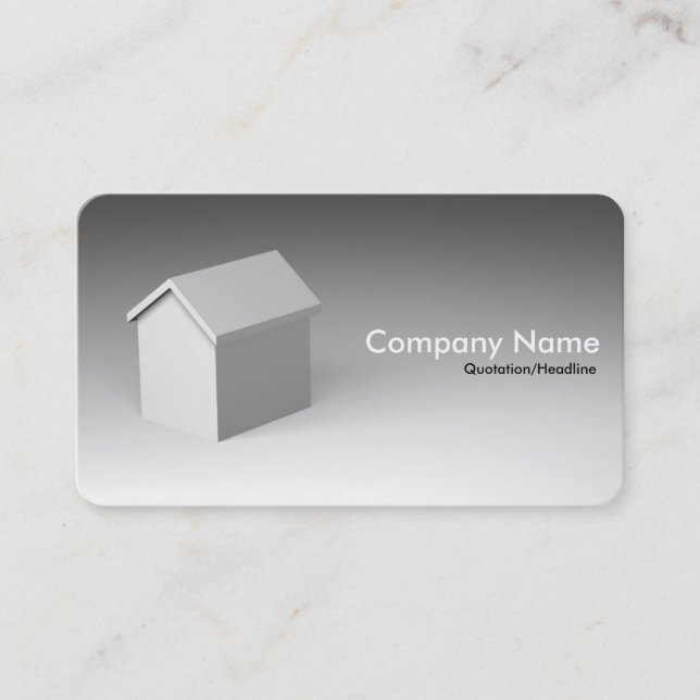 Carte De Visite Style de maison (Devant)