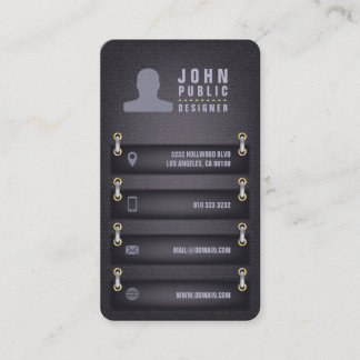 Carte De Visite Style de structure du concepteur