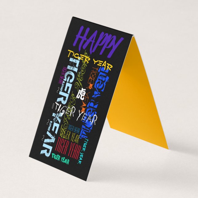 Carte De Visite Style Graffiti répétitif Année 2022 FBC (Devant)