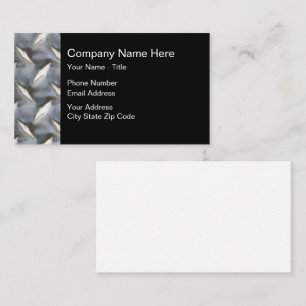Carte De Visite Style industriel