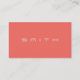 Carte De Visite Style minimal élégant moderne