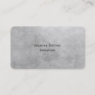 Carte De Visite Style tendance Simple simple Mur en pierre gris cl