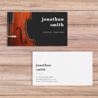 Stylish minima violon musicien noir