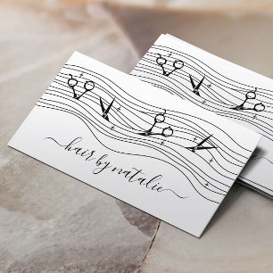 Carte De Visite Styliste De Cheveux Flower Beauty Salon