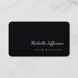 Carte De Visite Styliste de cheveux minimaliste tendance moderne m