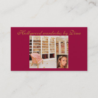 Carte De Visite Styliste de garde-robe