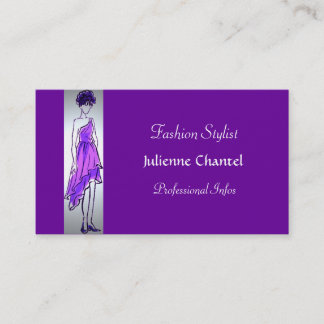 Carte De Visite Styliste de mode