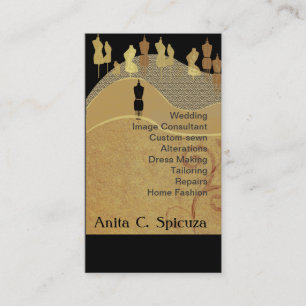 Carte De Visite Styliste de mode des consultants d'images