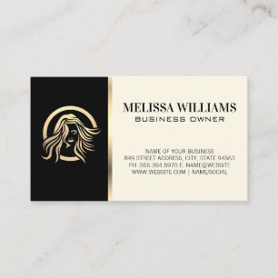 Carte De Visite Styliste des cheveux pour femmes   Beauté