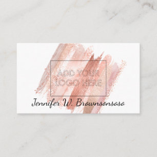 Carte De Visite Styliste d'ongles Manucure Vernis logo Maquillage
