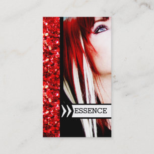 Carte De Visite Styliste en coiffure alternatif punk de styliste