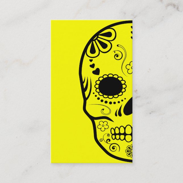 Carte De Visite sucre skullz : 1 (Devant)