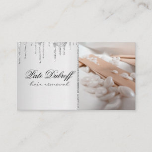 Carte De Visite Sugaring Hair Removal Sugaring Beauté Salon Spa