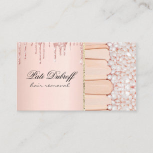 Carte De Visite Sugaring Hair Removal Sugaring Beauté Salon Spa