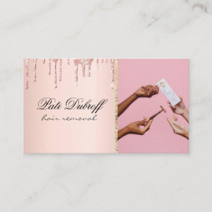 Carte De Visite Sugaring Hair Removal Sugaring Beauté Salon Spa