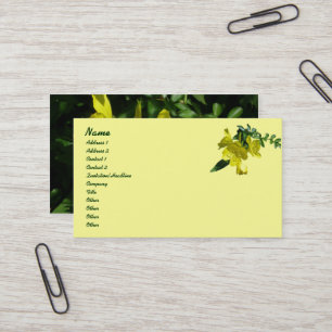 Carte de visite Sundrops Primrose Series