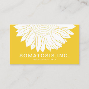 CARTE DE VISITE SUNFLOWER