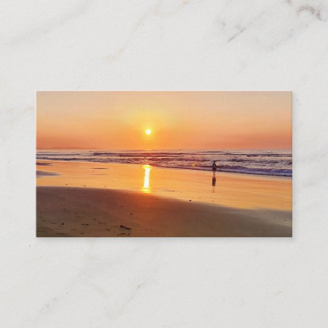 Carte De Visite Sunrise / Sunset (Devant)