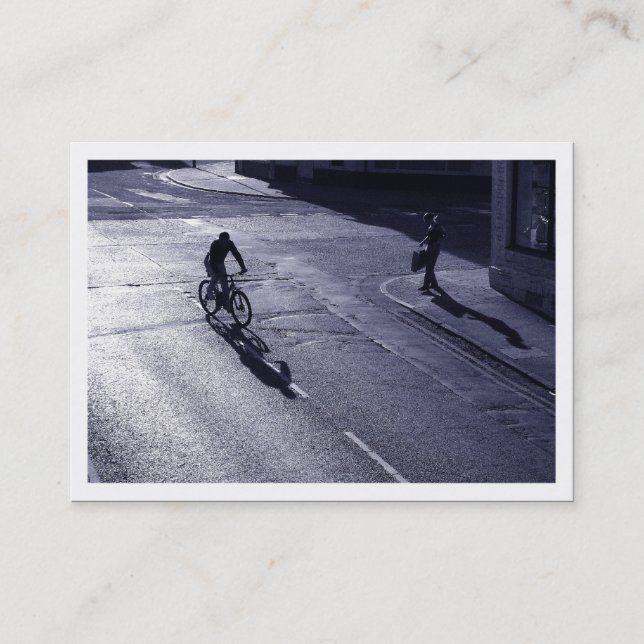 Carte De Visite Sur le côté ensoleillé, Mini Photo (Devant)