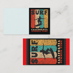 Carte De Visite Surf Californie