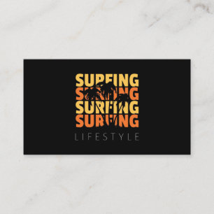 Carte De Visite Surf Style de vie Surf