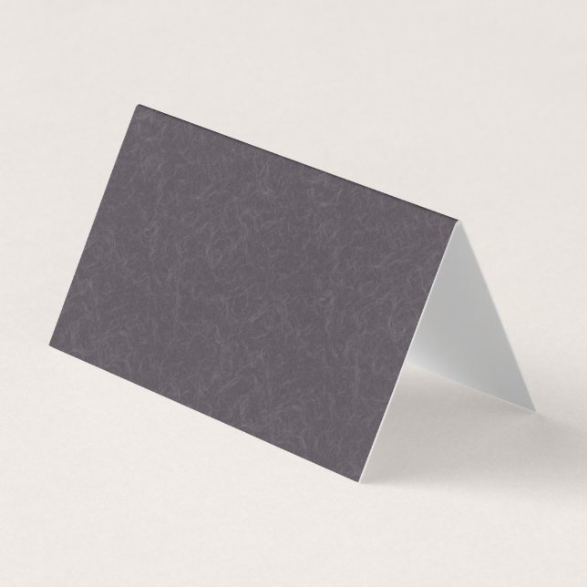Carte De Visite Surface texturée violette foncée à motif tourbillo (Devant)