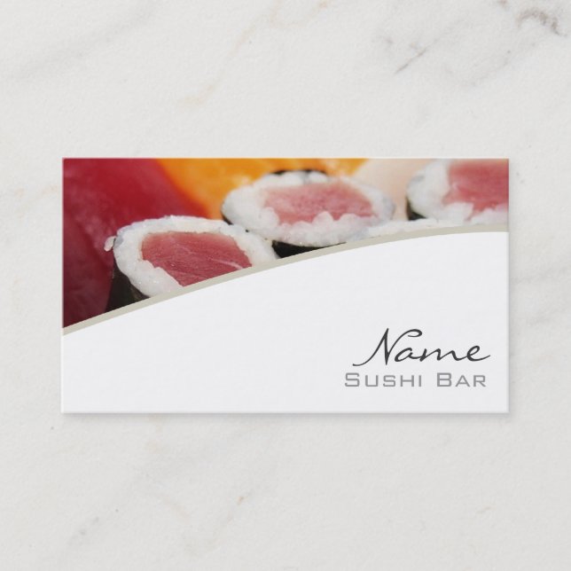 Carte de visite Sushi Bar (Devant)